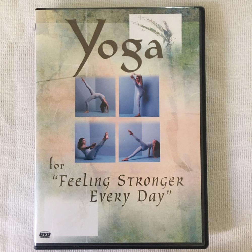 ‼️SALE 4X$10‼️Yoga X Feeling Stronger Everyday DVD